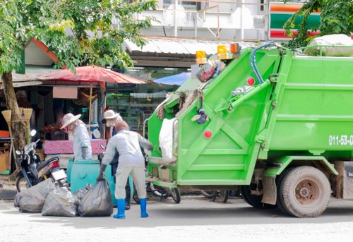 Home clearance team preparing to clear a Stratford residence